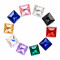 Square | clear glass rhinestones | glass rhinestones high quality glass rhinestones |