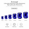 Rectangle | clear glass rhinestones | glass rhinestones high quality glass rhinestones |