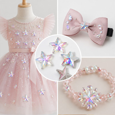 Star | clear glass rhinestones | glass rhinestones high quality glass rhinestones |