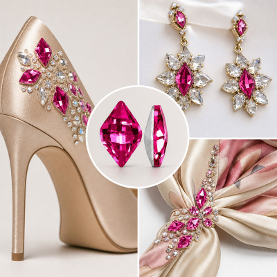Diamond-Shaped | clear glass rhinestones | glass rhinestones high quality glass rhinestones |