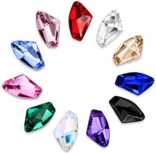 Axe Shaped | clear glass rhinestones | glass rhinestones high quality glass rhinestones |
