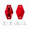 G&J Wholesale Vase Glass Sew-On Stone