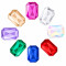Rectangle Chamfered Acrylic Rhinestones for Garments, Shoes and Bags