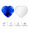 Heart Cabochon Acrylic Rhinestones