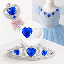 Heart Cabochon Acrylic Rhinestones
