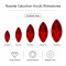 Navette Cabochon Acrylic Rhinestones