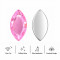 Flat Cut Navette Acrylic Rhinestones