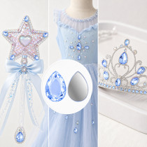 Flat Cut Tear Drop Acrylic Rhinestones