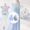 Flat Cut Tear Drop Acrylic Rhinestones