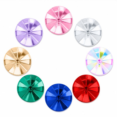 Rivoli Faceted Acrylic Rhinestones