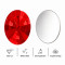 Oval Rivoli Faceted Acrylic Rhinestones