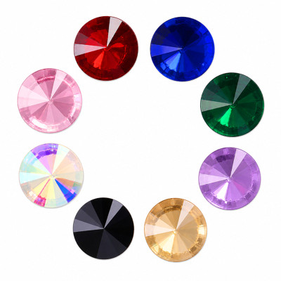 Wholesale Rivoli Pointed Back Acrylic Rhinestones