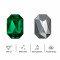 Wholesale Rectangle Pointed Back Acrylic Rhinestones