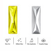 Wholesale Rectangle Pointed Back Acrylic Rhinestones