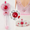 Wholesale Round Pointed Back Acrylic Rhinestones