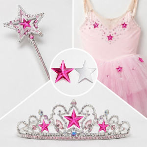 Star Flat Back Acrylic Rhinestones for Garments, Shoes and Bags