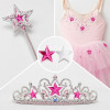 Star Flat Back Acrylic Rhinestones for Garments, Shoes and Bags