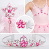 Flower Flat Back Acrylic Rhinestones for Garments, Shoes and Bags