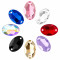 Oval Resin Rhinestones | Two-Hole Sew-On | Apparel & Bridalwear |