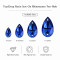 Tear Drop Resin Rhinestones | Two-Hole Sew-On | Apparel & Bridalwear |