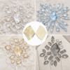Ice Shape Resin Rhinestones | Two-Hole Sew-On | Apparel & Bridalwear |