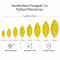 Wholesale Navette Pineapple Resin Rhinestones | Flatback | Apparel & Accessories