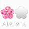 Wholesale Flower Pineapple Resin Rhinestones | Flatback | Apparel & Accessories