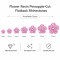 Wholesale Flower Pineapple Resin Rhinestones | Flatback | Apparel & Accessories