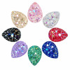 Wholesale Tear Drop Pineapple Resin Rhinestones | Flatback | Apparel & Accessories
