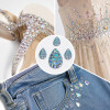 Wholesale Tear Drop Pineapple Resin Rhinestones | Flatback | Apparel & Accessories