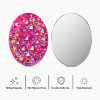 Wholesale Oval Pineapple Resin Rhinestones | Flatback | Apparel & Accessories