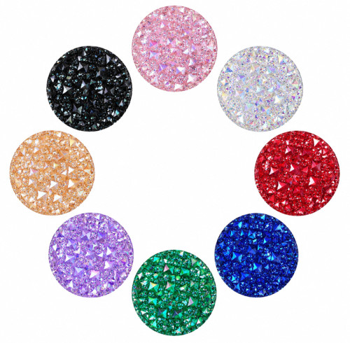 Wholesale Round Pineapple Resin Rhinestones | Flatback | Apparel & Accessories