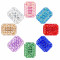 Wholesale Rectangle Pineapple Resin Rhinestones | Flatback | Apparel & Accessories