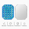 Wholesale Rectangle Pineapple Resin Rhinestones | Flatback | Apparel & Accessories