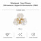 Wholesale Three-Petal Orchid Flower Rhinestones with Pearl Center | Apparel & Accessories | Z002
