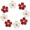 Wholesale Five-Petal Peach Blossom Rhinestones with Center Stone | Apparel & Accessories | Z006