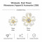 Wholesale Five-Petal Peach Blossom Rhinestones with Center Stone | Apparel & Accessories | Z006