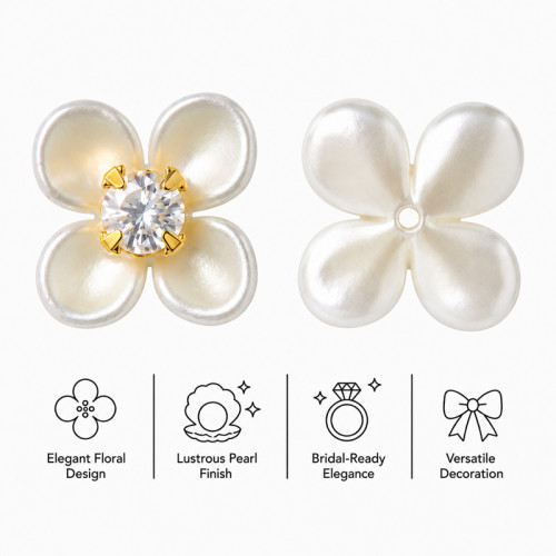 Wholesale Pearl Flower Rhinestones| Apparel & Accessories |Z007