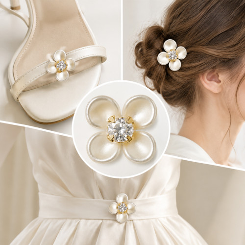 Wholesale Pearl Flower Rhinestones| Apparel & Accessories |Z007