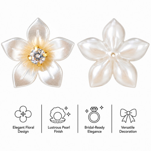 Wholesale Pearl Flower Rhinestones| Apparel & Accessories |Z012