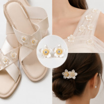 Wholesale Pearl Flower Rhinestones| Apparel & Accessories |Z012