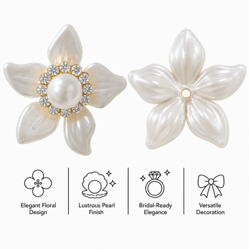 Wholesale Pearl Flower Rhinestones| Apparel & Accessories |Z013