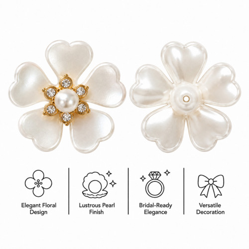 Wholesale Pearl Flower Rhinestones| Apparel & Accessories |Z014
