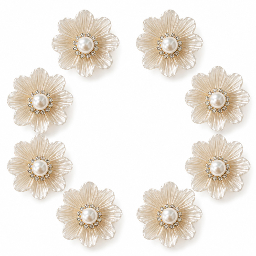 Wholesale Pearl Flower Rhinestones| Apparel & Accessories |Z020