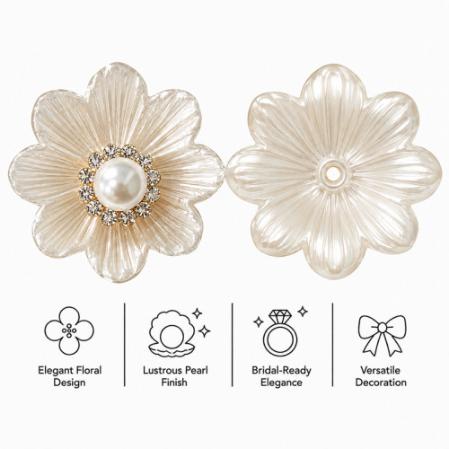 Wholesale Pearl Flower Rhinestones| Apparel & Accessories |Z020