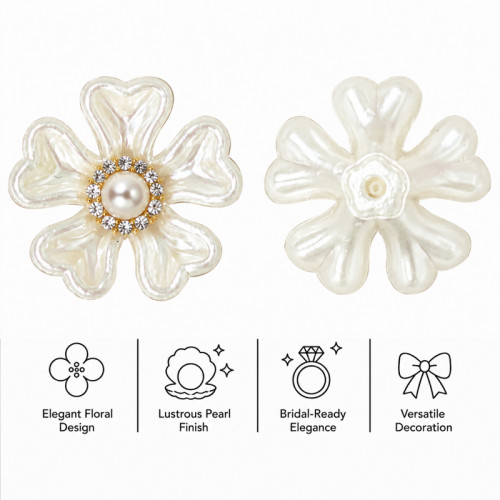 Wholesale Pearl Flower Rhinestones| Apparel & Accessories |Z026