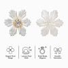 Wholesale Pearl Flower Rhinestones| Apparel & Accessories |Z028