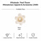 Wholesale Six-Petal Daisy Pearl Flower Flatback Rhinestones with Crystal Halo | Apparel & Accessories |Z038