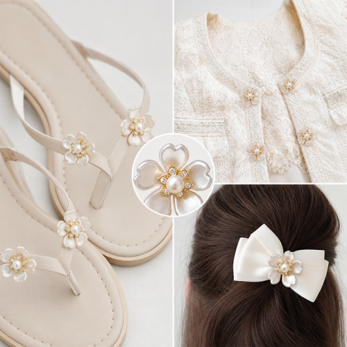 Wholesale Pearl Flower Rhinestones| Apparel & Accessories |Z039