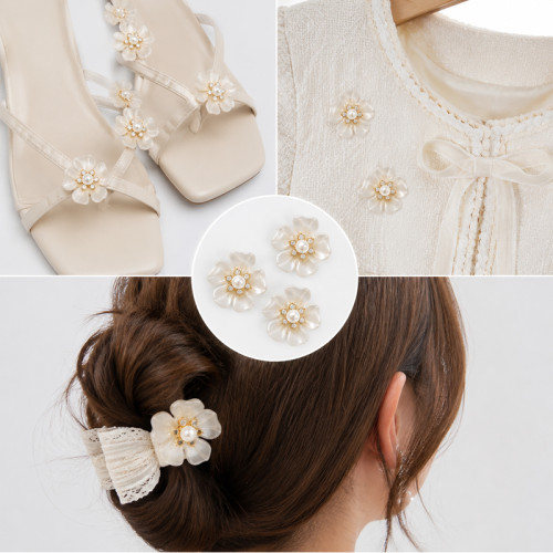 Wholesale Pearl Flower Rhinestones| Apparel & Accessories |Z041